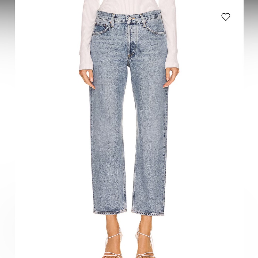 Agolde Wyman Low Slung Vintage Straight Jeans